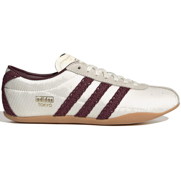 Adidas Tokyo Off White Maroon Gum (Women's) sneakers — style KJ8367 — photo 1 of 9