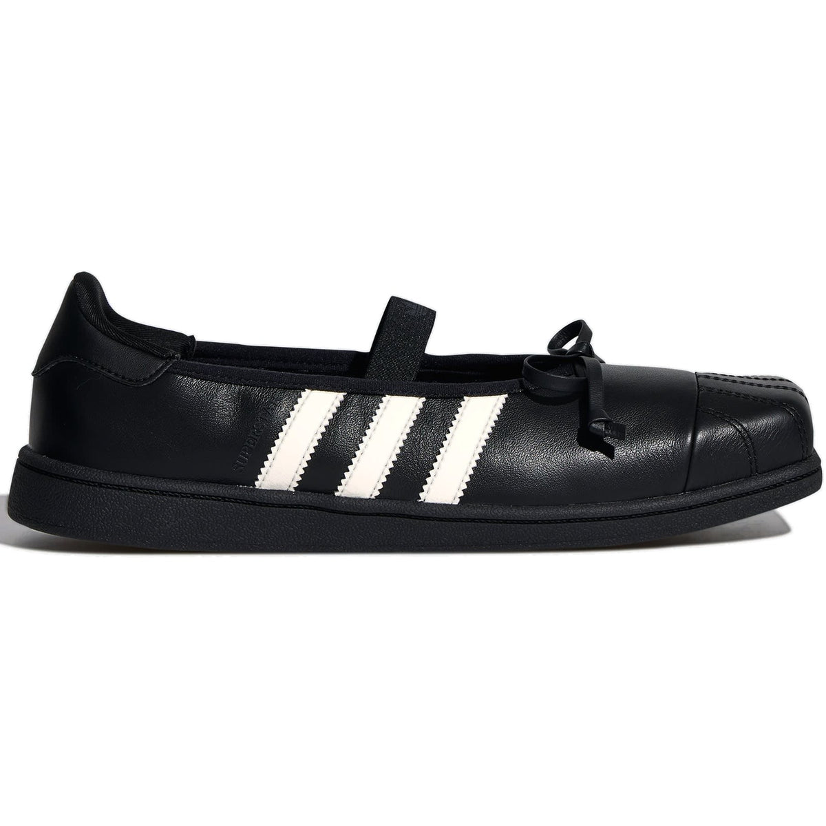 Adidas Superstar Square Toe Ballet Jennie Black Off White (Women's) sneakers — style LB3787 — photo 1 of 9