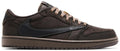 Air Jordan 1 Retro Low OG SP Travis Scott Marrone Velluto