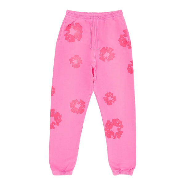 Denim Tears Mono Cotton Wreath Sweatpants Hyper Pink