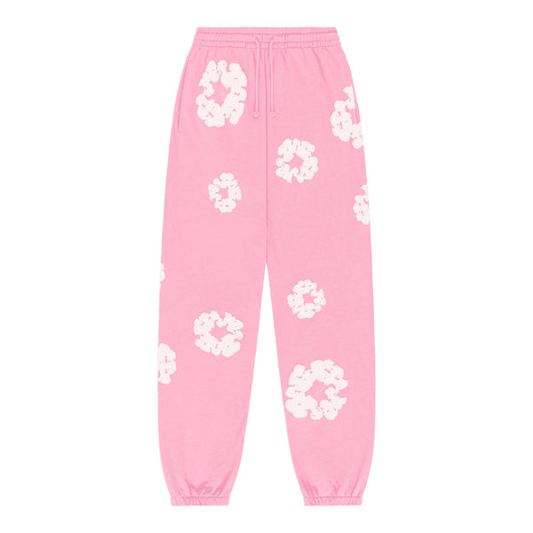 Denim Tears The Cotton Wreath Sweatpants Pink - Supra Sneakers