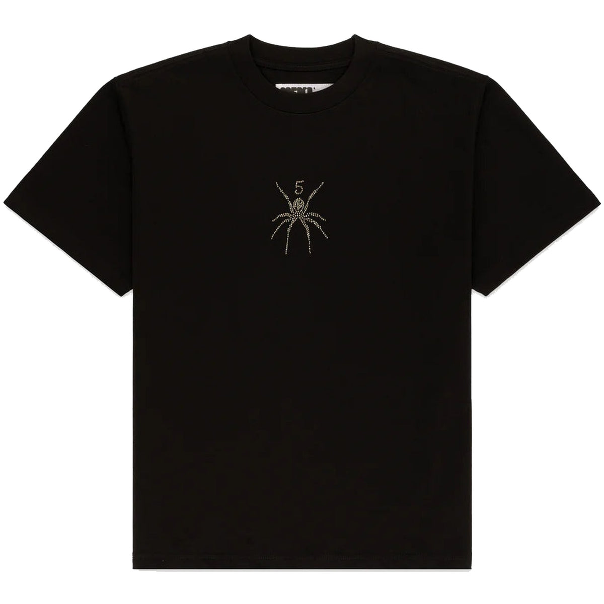 Sp5der TM Phantom Rhinestone Tee Black