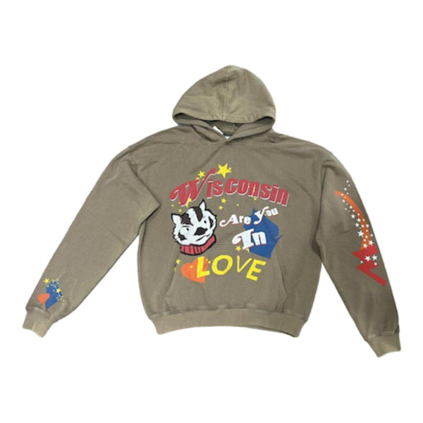 Supra Sneakers State Pride Hoodie Washed Tan - Supra Sneakers