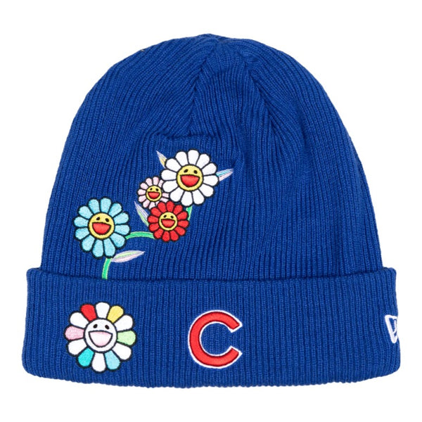 New Era Takashi Murakami + MLB World Tour Tokyo Series 2025 New Era 6 Dart Cubs Cuff Beanie