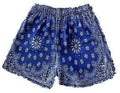Bravest Studios Blue Paisley Shorts