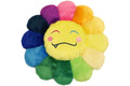 Takashi Murakami Flower Emoji Plush 5 60CM Rainbow / Yellow