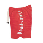 Godspeed CourtSide Shorts Red Tie-Dye - Image 3