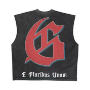 Godspeed Checkmate Sleeveless T-Shirt Black Wash