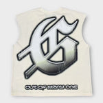 Godspeed Sunken Liberty 2 Sleeveless T-Shirt Bone - Image 4