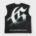 Godspeed Sunken Liberty 2 Sleeveless T-Shirt Black Wash - Image 4