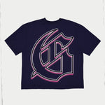 Godspeed O.B.E Abduction T-Shirt Navy - Image 5