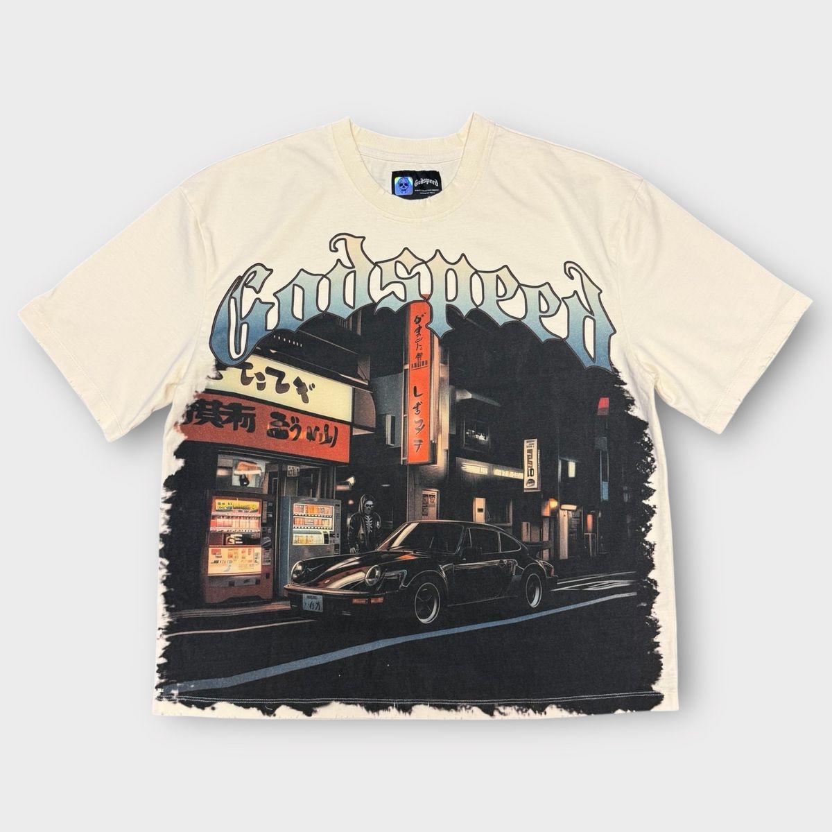 Godspeed Pit Stop: Tokyo T-Shirt Bone