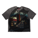 Godspeed Pit Stop: Tokyo T-Shirt Grey Wash - Image 1