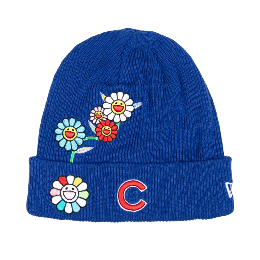 New Era Takashi Murakami + MLB World Tour Tokyo Series 2025 New Era 6 Dart Cubs Cuff Beanie