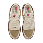 Nike Dunk Low Retro Khaki Team Red Pearl White Leopard (Women's) - Image 4