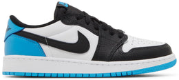 Air Jordan 1 Retro Low OG 黑/深粉蓝色（GS）