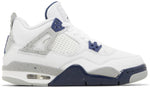 Air Jordan 4 Retro White Midnight Navy (GS) - Image 1