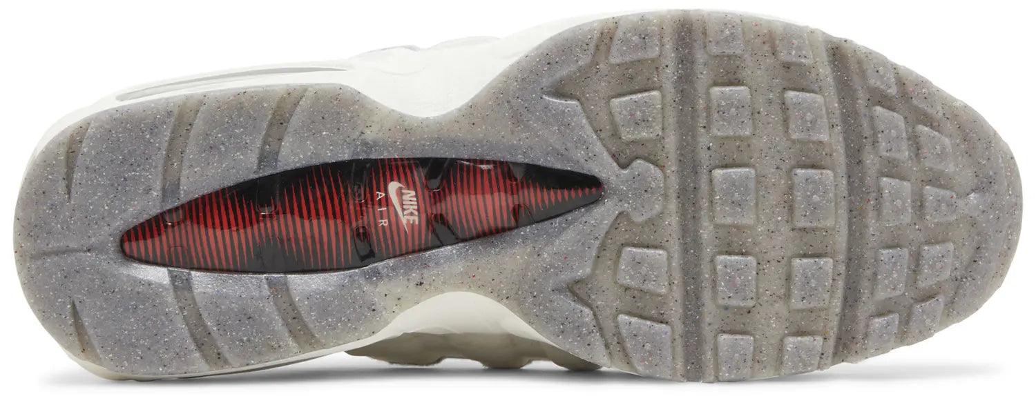 Nike Air Max 95 Light Bone Habanero Red