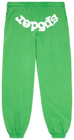 Sp5der Websuit Sweatpant Slime Green - Image 1