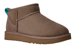 Brown suede ankle boot on a white background - Image 2