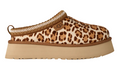 UGG Tazz Plains 拖鞋 栗色 Felicity Leopard Jasmine（女款）