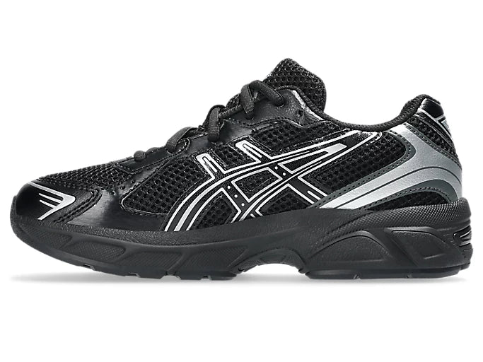 ASICS Gel-1130 Black Pure Silver (GS)