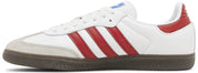 Adidas Samba OG White Scarlet