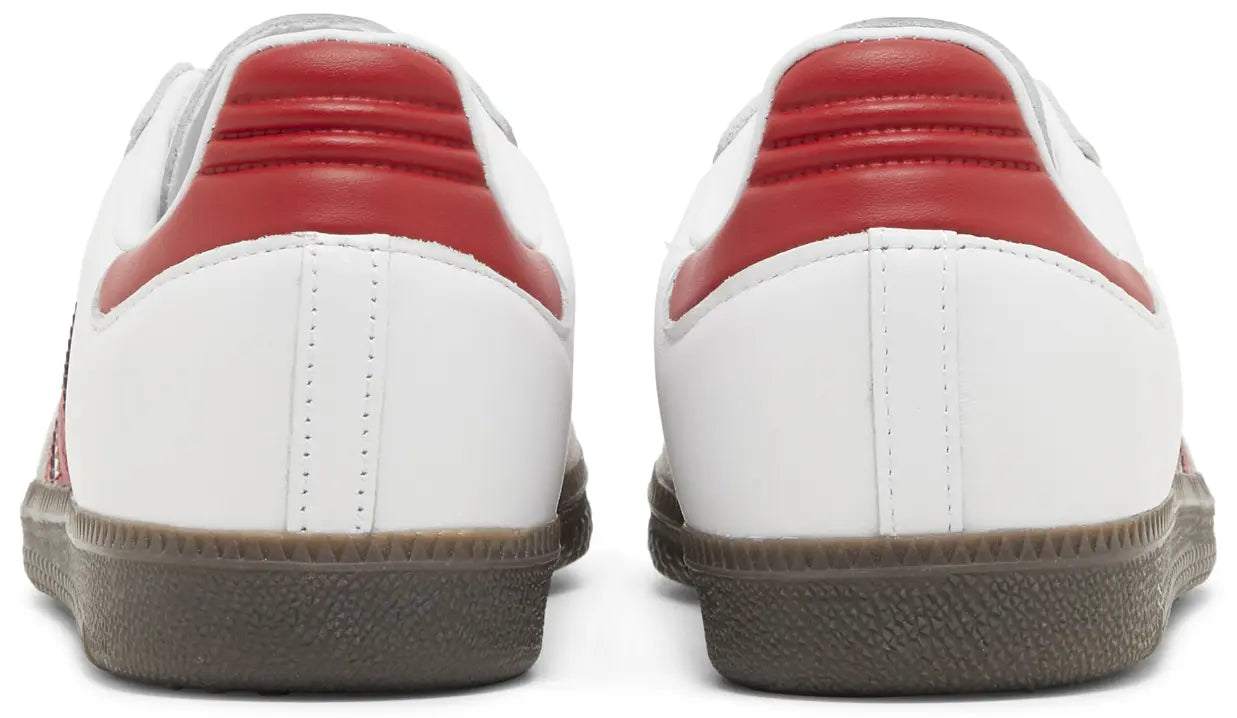 Adidas Samba OG White Scarlet