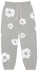 Denim Tears The Cotton Wreath Sweatpants Grey - Image 1