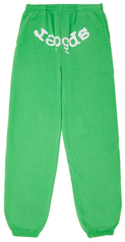 Sp5der Legacy Web Sweatpants Green