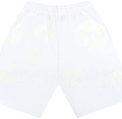 Denim Tears Mono Cotton Wreath Shorts White