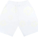Denim Tears Mono Cotton Wreath Shorts White - Image 2