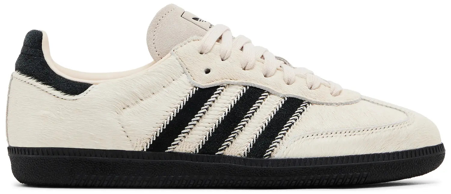 Adidas Samba OG Wonder White Black Pony (Women's)