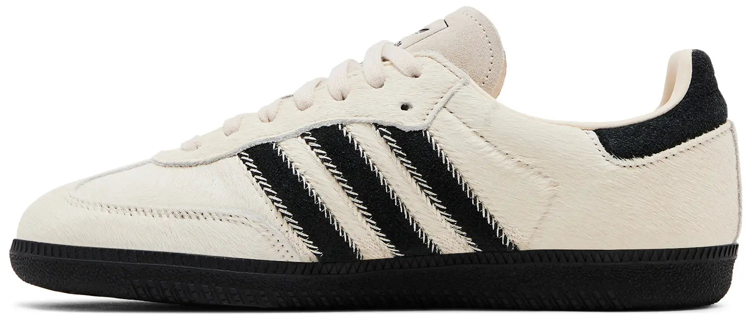 Adidas Samba OG Wonder White Black Pony (Women's)