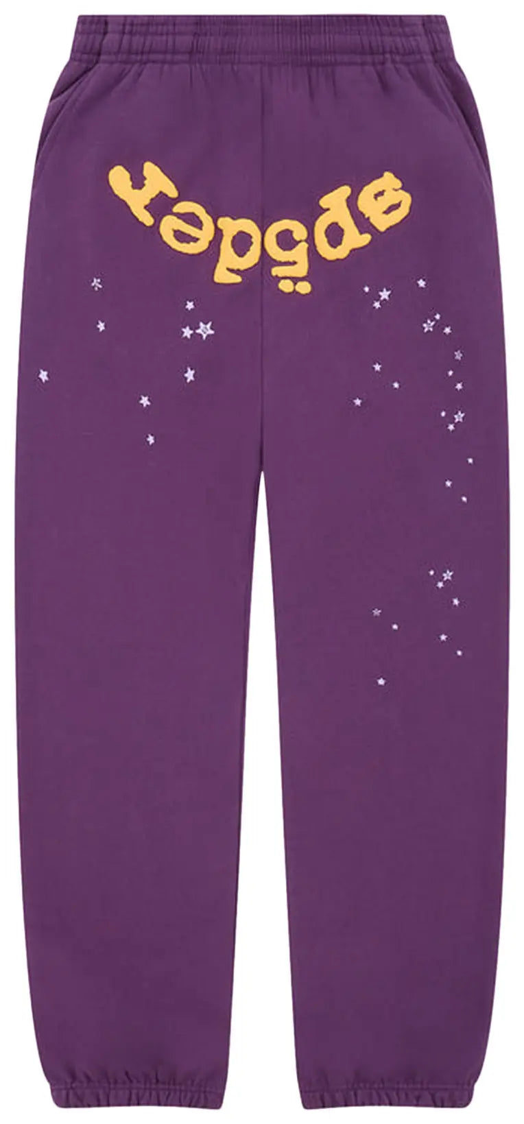 Sp5der Purple Star OG Web V2 Sweatpant Purple "Lakers"