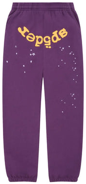 Sp5der Purple Star OG Web V2 Sweatpant Purple "Lakers"