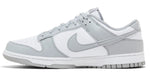 Nike Dunk Low White Light Smoke Grey - Image 3