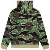 Denim Tears Green Tiger Camo Cotton Wreath Zip Hoodie