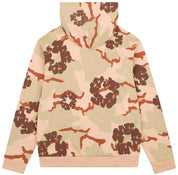 Denim Tears Desert Storm Tan Camo Cotton Wreath Zip Hoodie