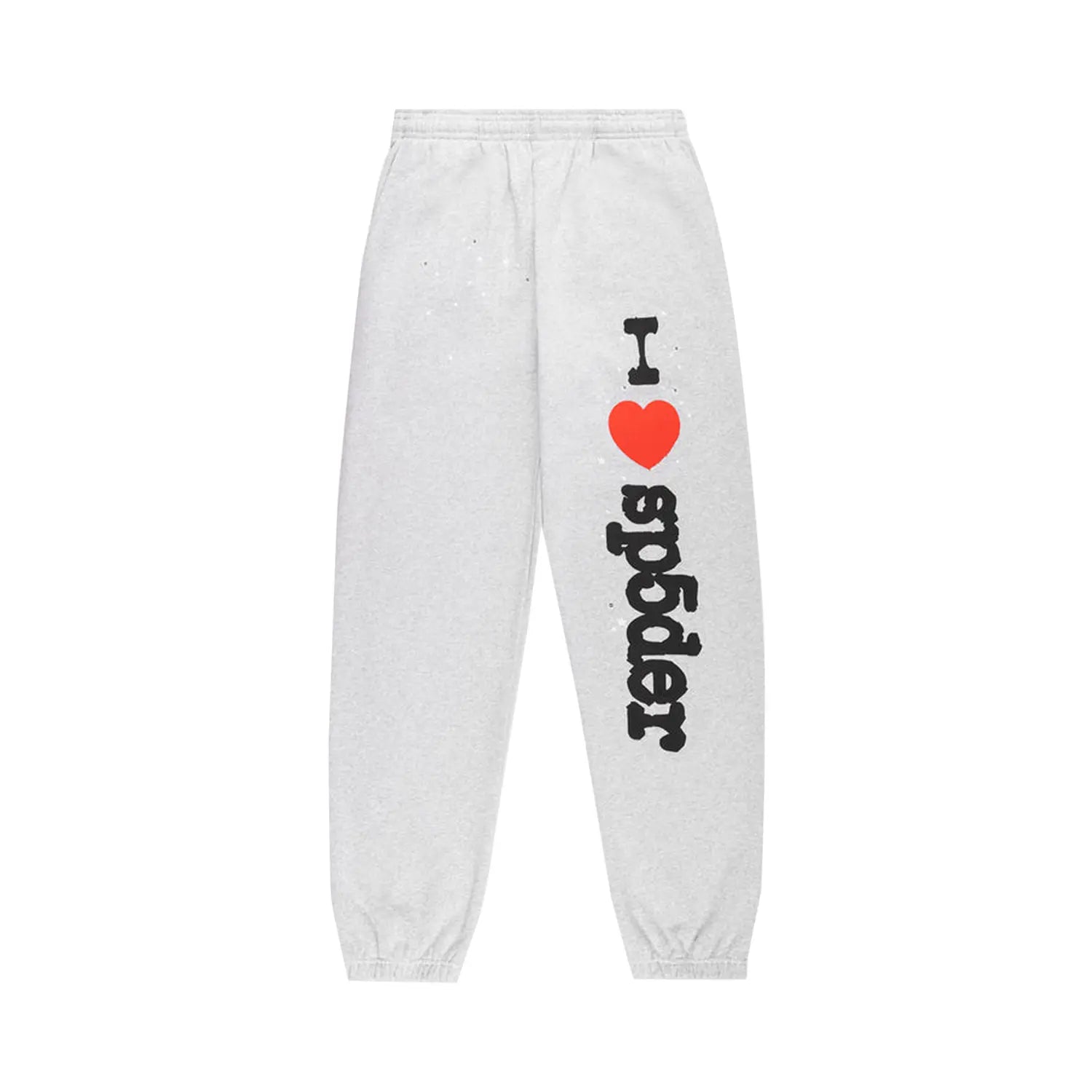 Sp5der Souvenir I Heart Sweatpant Heather Grey