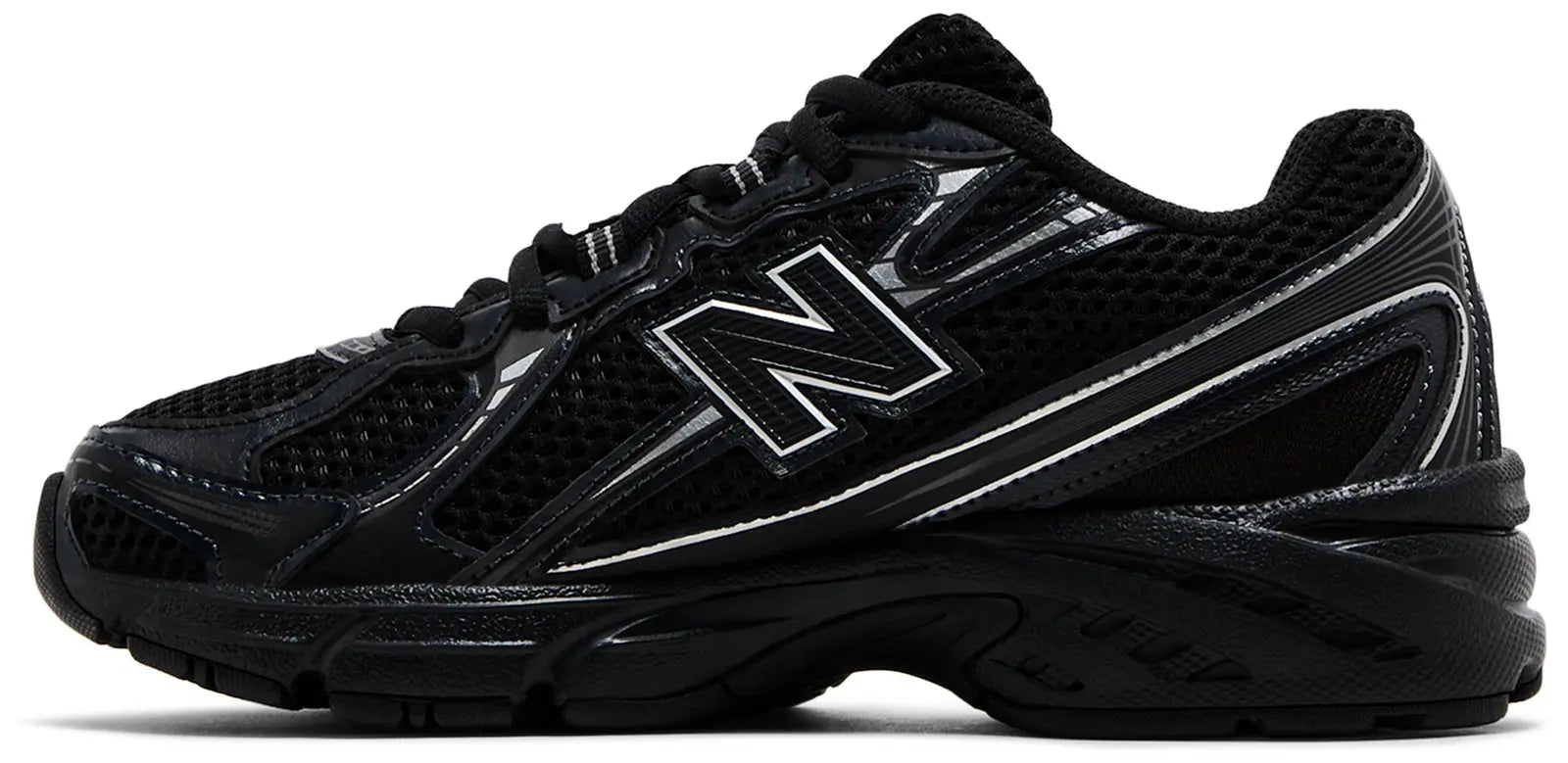 New Balance 740 Black Silver Metallic (GS)