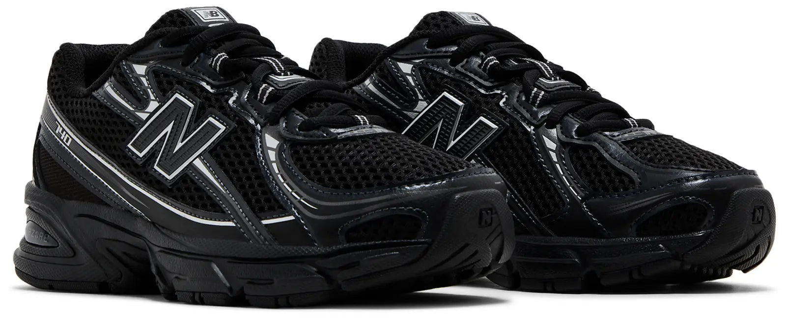 New Balance 740 Black Silver Metallic (GS)