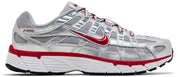 Nike P-6000 Metallic Silver Gym Red