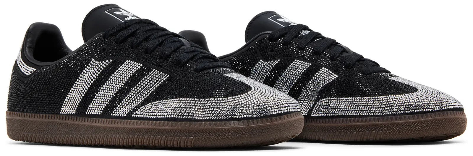 Adidas Samba OG Rhinestone Black Silver (Women's)