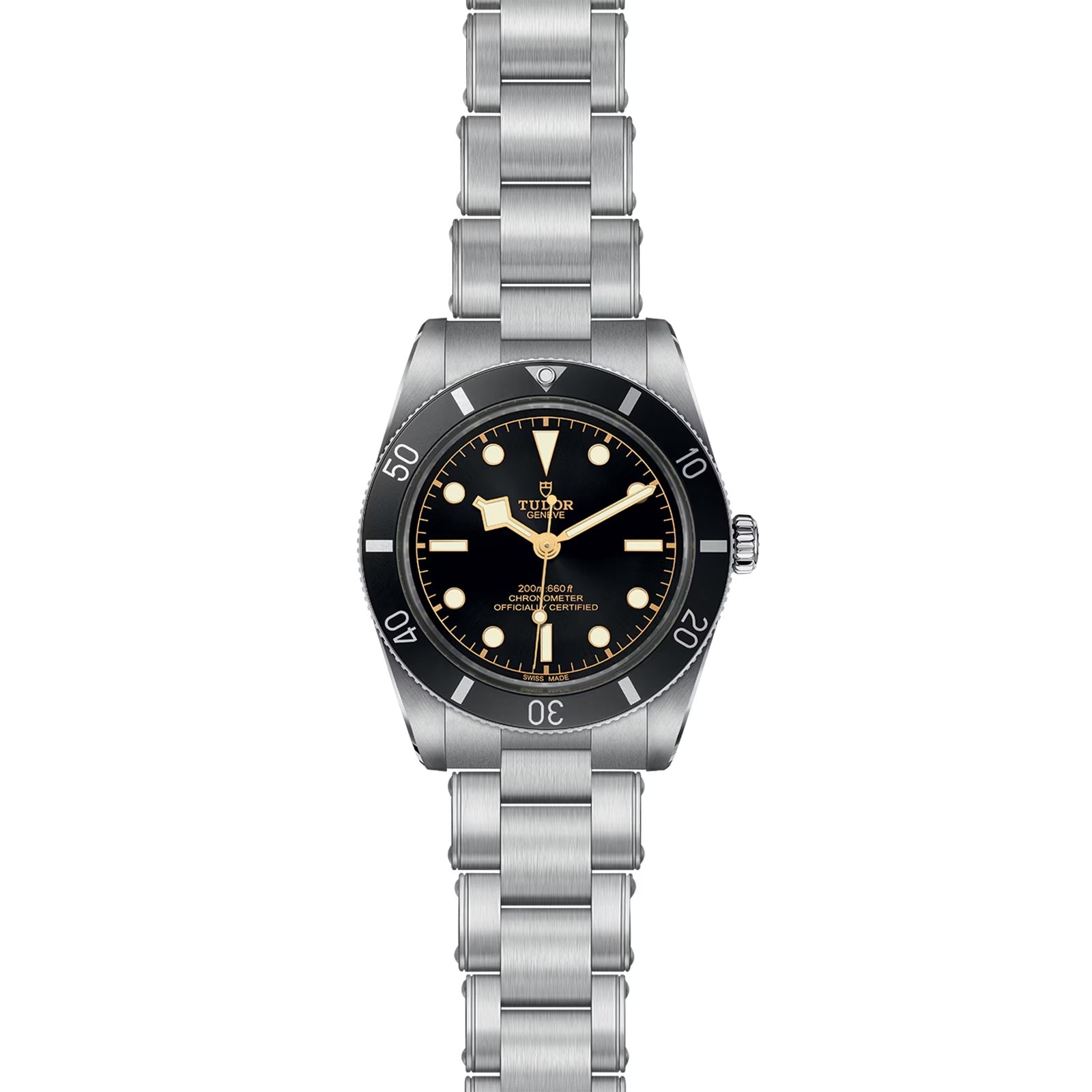 Tudor Black Bay 54 Watch Manufacture Calibre MT5400 (COSC) 37mm Steel Case Steel Bracelet (M79000N-0001)