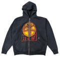 Cactus Jack x WWE Mankind联名黑色拉链连帽卫衣（ComplexCon）