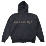 Cactus Jack x WWE Mankind Zip Hoodie Black (ComplexCon) - Image 2