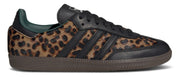 Adidas Samba OG Black Green Leopard (Women's)