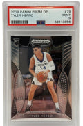 2019 Panini Prizm Draft Picks Tyler Herro Rookie Card #79 PSA 9 MINT