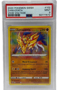2020 Pokémon Vivid Voltage Zamazenta Amazing Rare 102/185 PSA 9 MINT